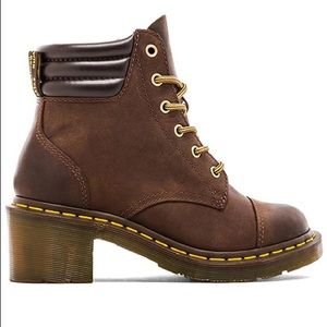 Dr. Martens Alexandra 6-eye padded collar boot